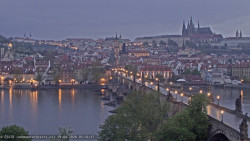 Pražský hrad, Karlův most, Vltava