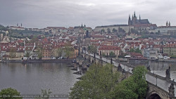 Pražský hrad, Karlův most, Vltava