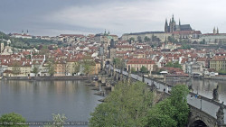 Pražský hrad, Karlův most, Vltava