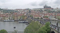 Pražský hrad, Karlův most, Vltava