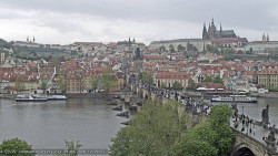 Pražský hrad, Karlův most, Vltava
