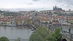 Pražský hrad, Karlův most, Vltava