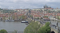 Pražský hrad, Karlův most, Vltava