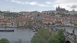 Pražský hrad, Karlův most, Vltava