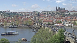Pražský hrad, Karlův most, Vltava