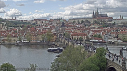 Pražský hrad, Karlův most, Vltava