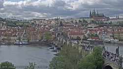 Pražský hrad, Karlův most, Vltava