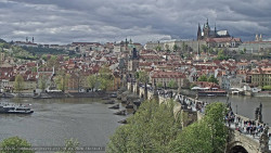 Pražský hrad, Karlův most, Vltava