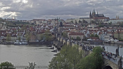 Pražský hrad, Karlův most, Vltava