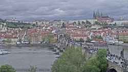 Pražský hrad, Karlův most, Vltava