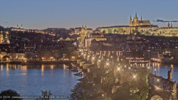 Pražský hrad, Karlův most, Vltava