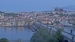 Pražský hrad, Karlův most, Vltava