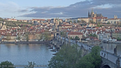 Pražský hrad, Karlův most, Vltava