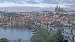 Pražský hrad, Karlův most, Vltava