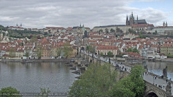 Pražský hrad, Karlův most, Vltava