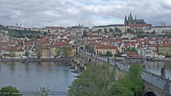 Pražský hrad, Karlův most, Vltava