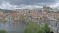 Pražský hrad, Karlův most, Vltava