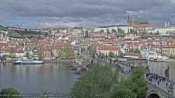 Pražský hrad, Karlův most, Vltava