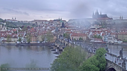 Pražský hrad, Karlův most, Vltava