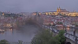 Pražský hrad, Karlův most, Vltava