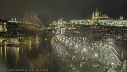 Pražský hrad, Karlův most, Vltava