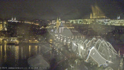 Pražský hrad, Karlův most, Vltava