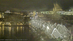 Pražský hrad, Karlův most, Vltava