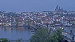 Pražský hrad, Karlův most, Vltava