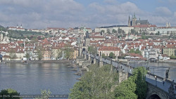 Pražský hrad, Karlův most, Vltava