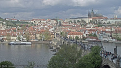 Pražský hrad, Karlův most, Vltava