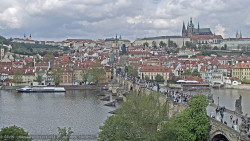 Pražský hrad, Karlův most, Vltava