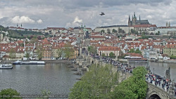 Pražský hrad, Karlův most, Vltava