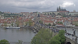 Pražský hrad, Karlův most, Vltava