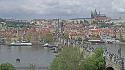 Pražský hrad, Karlův most, Vltava