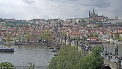 Pražský hrad, Karlův most, Vltava
