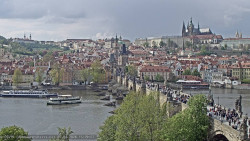 Pražský hrad, Karlův most, Vltava