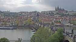 Pražský hrad, Karlův most, Vltava
