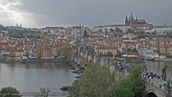Pražský hrad, Karlův most, Vltava