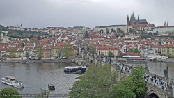 Pražský hrad, Karlův most, Vltava