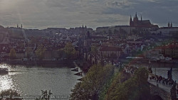 Pražský hrad, Karlův most, Vltava