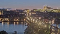 Pražský hrad, Karlův most, Vltava