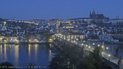 Pražský hrad, Karlův most, Vltava