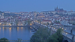 Pražský hrad, Karlův most, Vltava