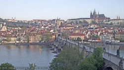 Pražský hrad, Karlův most, Vltava