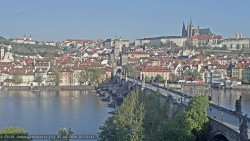 Pražský hrad, Karlův most, Vltava
