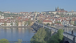 Pražský hrad, Karlův most, Vltava