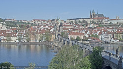 Pražský hrad, Karlův most, Vltava