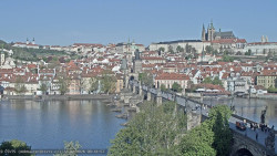 Pražský hrad, Karlův most, Vltava