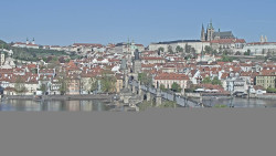 Pražský hrad, Karlův most, Vltava