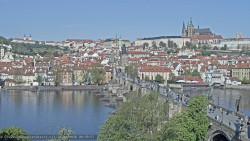 Pražský hrad, Karlův most, Vltava